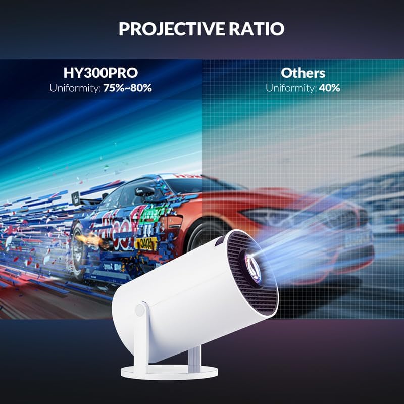 HY300 Mini Home Theater Projector
