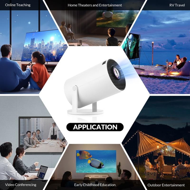 HY300 Mini Home Theater Projector